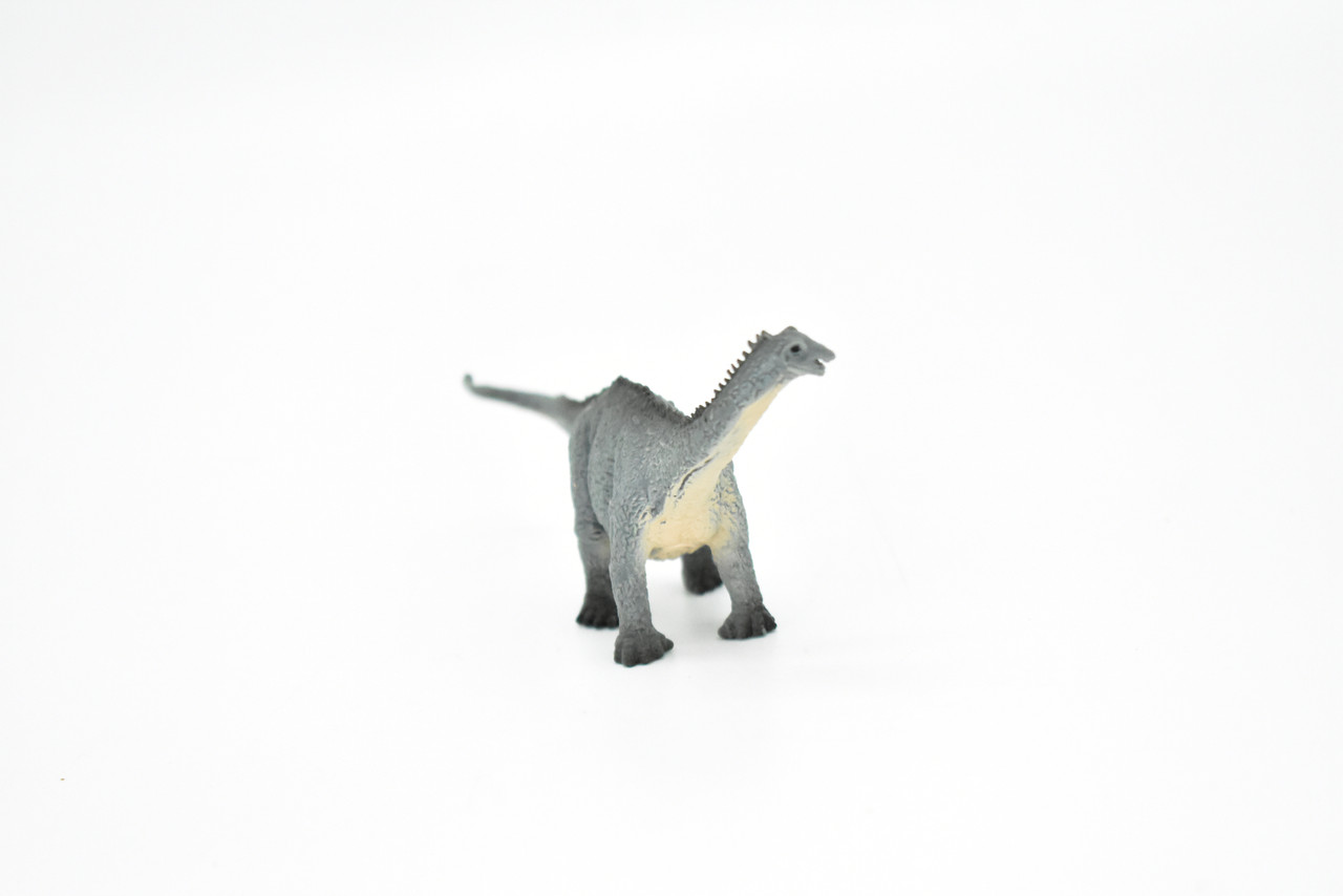Apatosaurus Dinosaur, Museum Quality, Animal, Educational, Realistic Hand Painted, Figure, Lifelike Model, Vintage Replica, Toy, Gift,    3 1/2 Inches.    F8109-B117