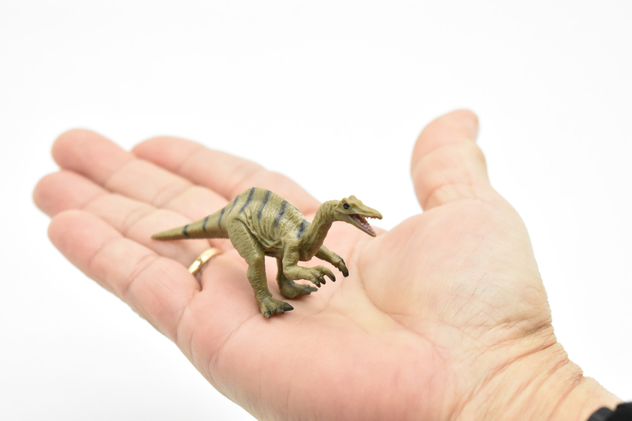 Baryonyx Dinosaur, Museum Quality, Animal, Educational, Realistic Hand Painted, Figure, Lifelike Model, Vintage Replica, Toy,  3 Inches. 