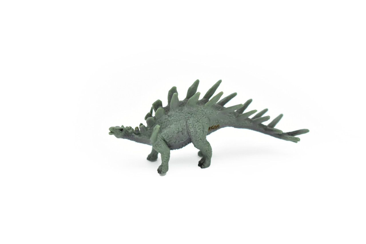 Kentrosaurus Dinosaur, Museum Quality, Animal, Educational, Realistic Hand Painted, Figure, Lifelike Model, Vintage Replica, Toy,  2 1/2 Inches.  