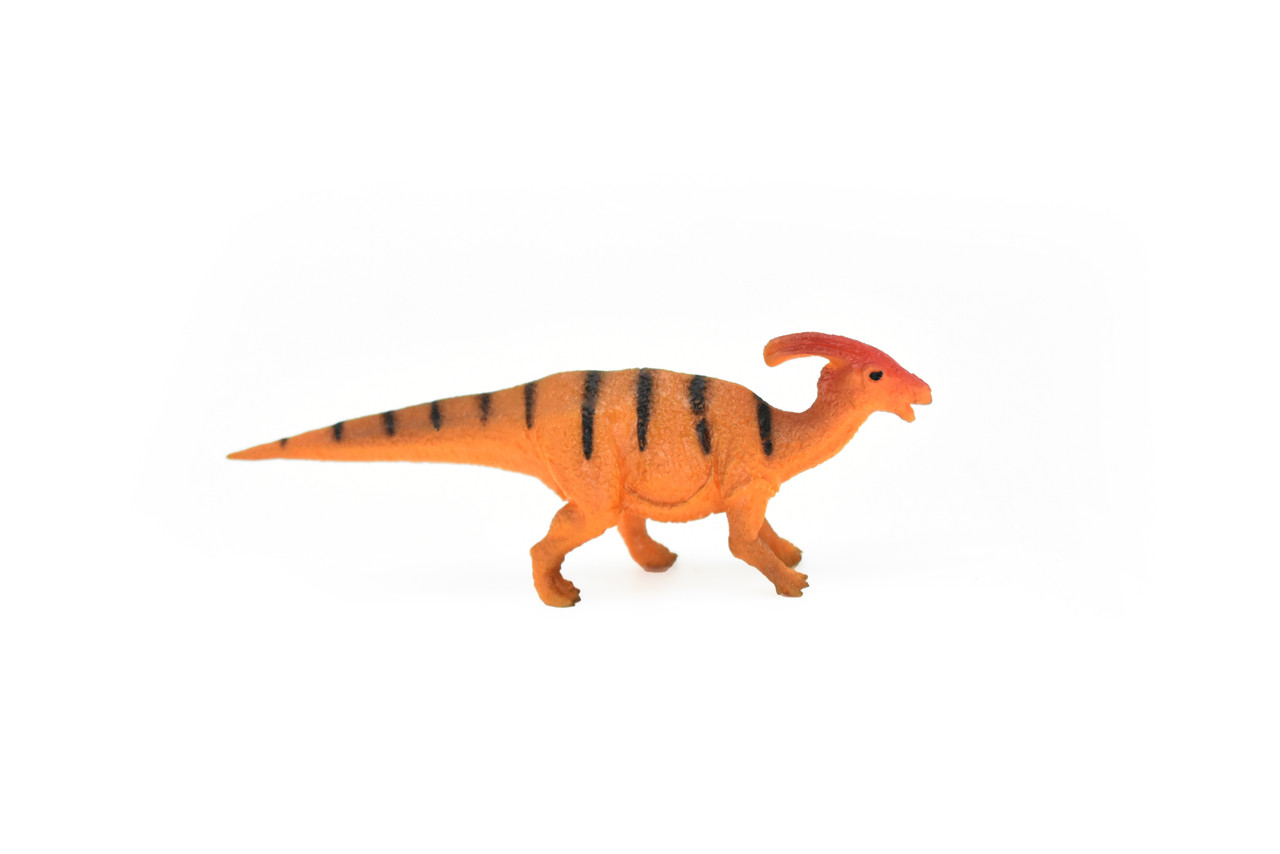 Parasaurolophus Dinosaur, Very Nice Plastic Replica    3"   F8119-B117
