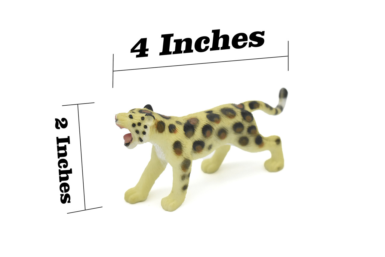 Leopard Cub, Very Nice Plastic Replica 4"W x 2" H ~ F4415-B191