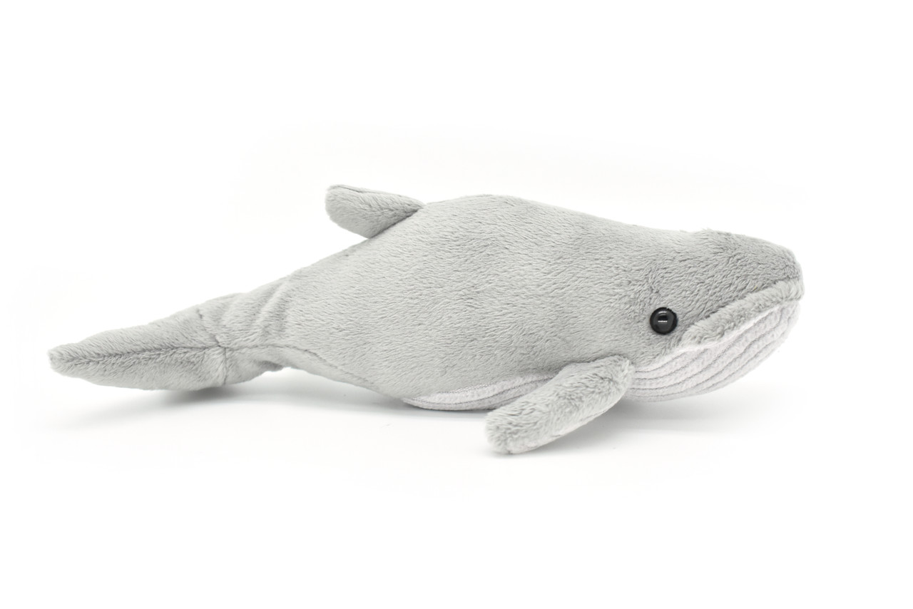 Humpback Whale, Realistic, Lifelike, Stuffed, Ocean, Mammal, Soft, Toy, Educational, Animal, Kids, Gift, Very Nice Plush Animal  10" 