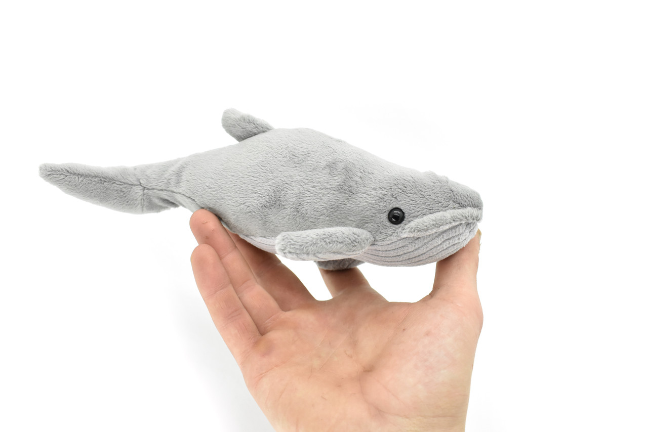Humpback Whale, Realistic, Lifelike, Stuffed, Ocean, Mammal, Soft, Toy, Educational, Animal, Kids, Gift, Very Nice Plush Animal  10" 