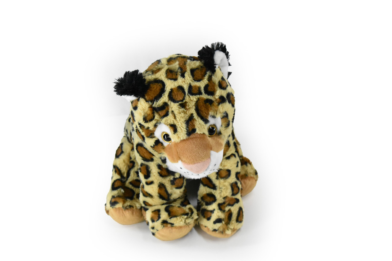 Leopard, Realistic Cute Stuffed Animal Plush Toy, Kids Educational Gift  8"   G002 B429