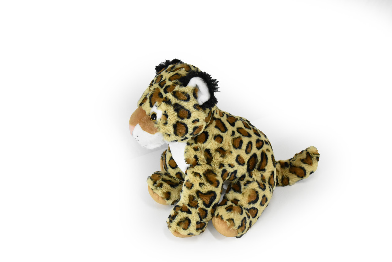 Leopard, Realistic Cute Stuffed Animal Plush Toy, Kids Educational Gift  8"   G002 B429