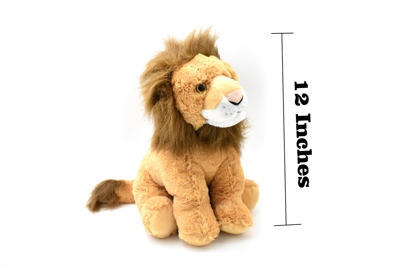 Lion, Very Nice Plush Animal    12"     G004-B431