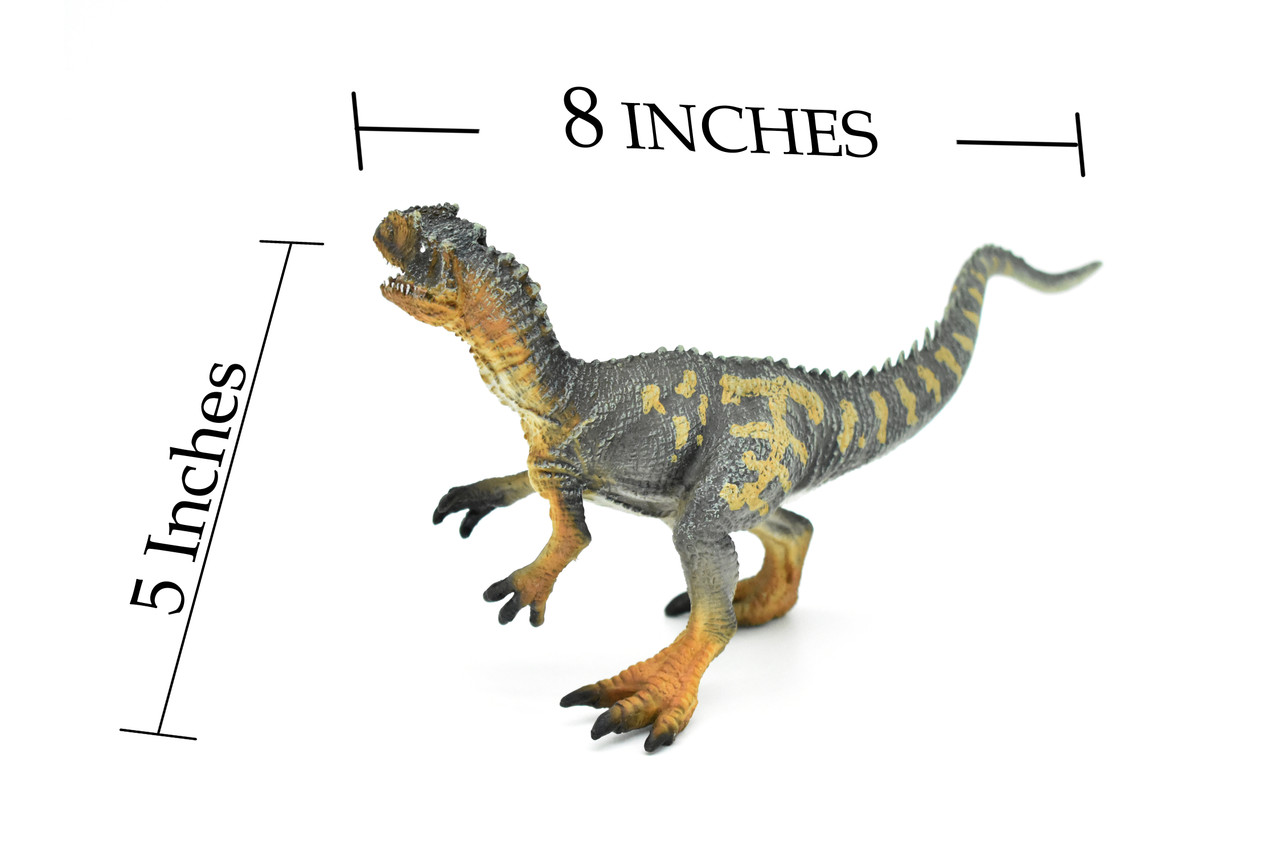 Allosaurus Dinosaur, Museum Quality Plastic Replica    8"    M003-B628