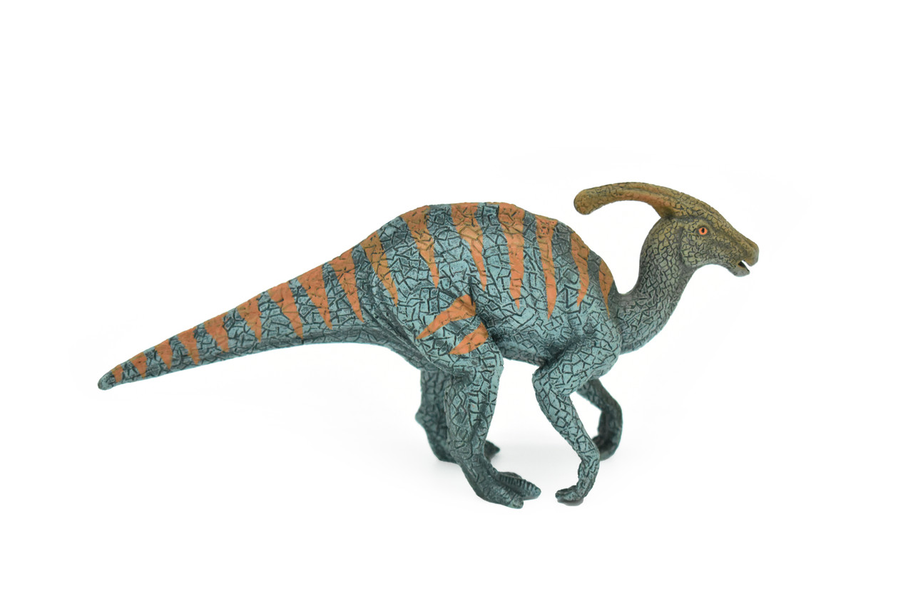 Parasaurolophus Dinosaur, Museum Quality Plastic Replica    6"    M007-B629