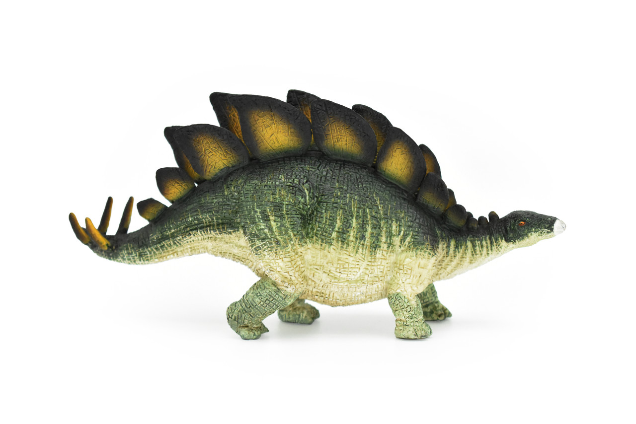 Stegosaurus Dinosaur, Museum Quality Plastic Replica    6 1/2"     M012-B630