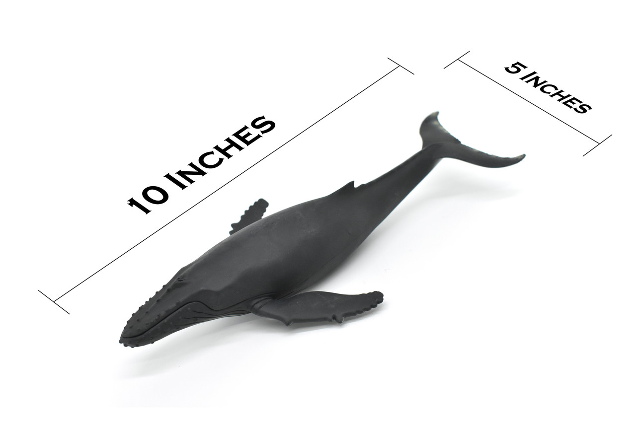 Humpback Whale,  Museum Quality Plastic Replica    10"        M035-B636