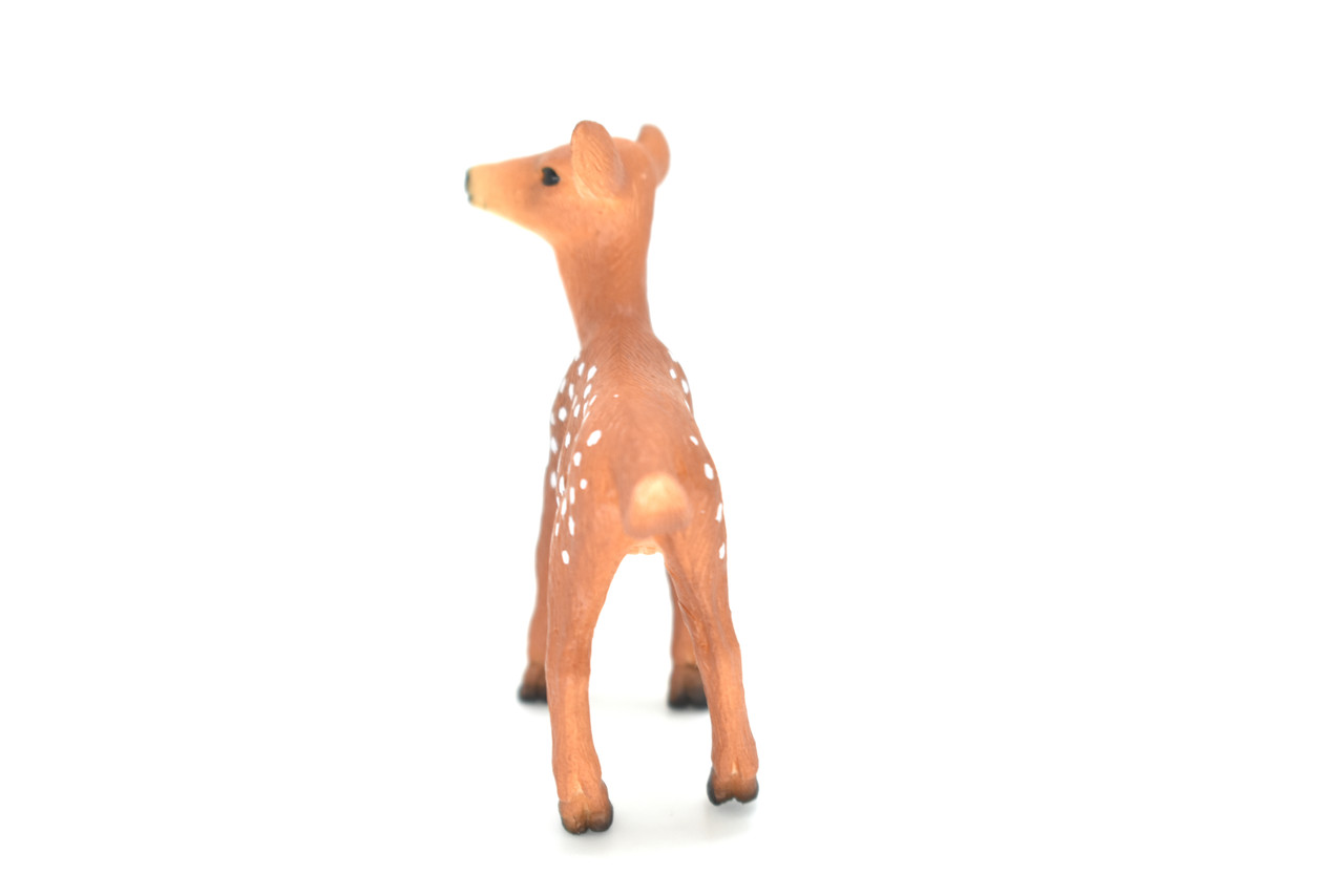 Deer, Fawn, Baby, Very Nice Plastic Animal, Educational, Toy, Kids, Realistic Figure, Lifelike Model, Figurine, Replica, Gift    2"    M054 B640