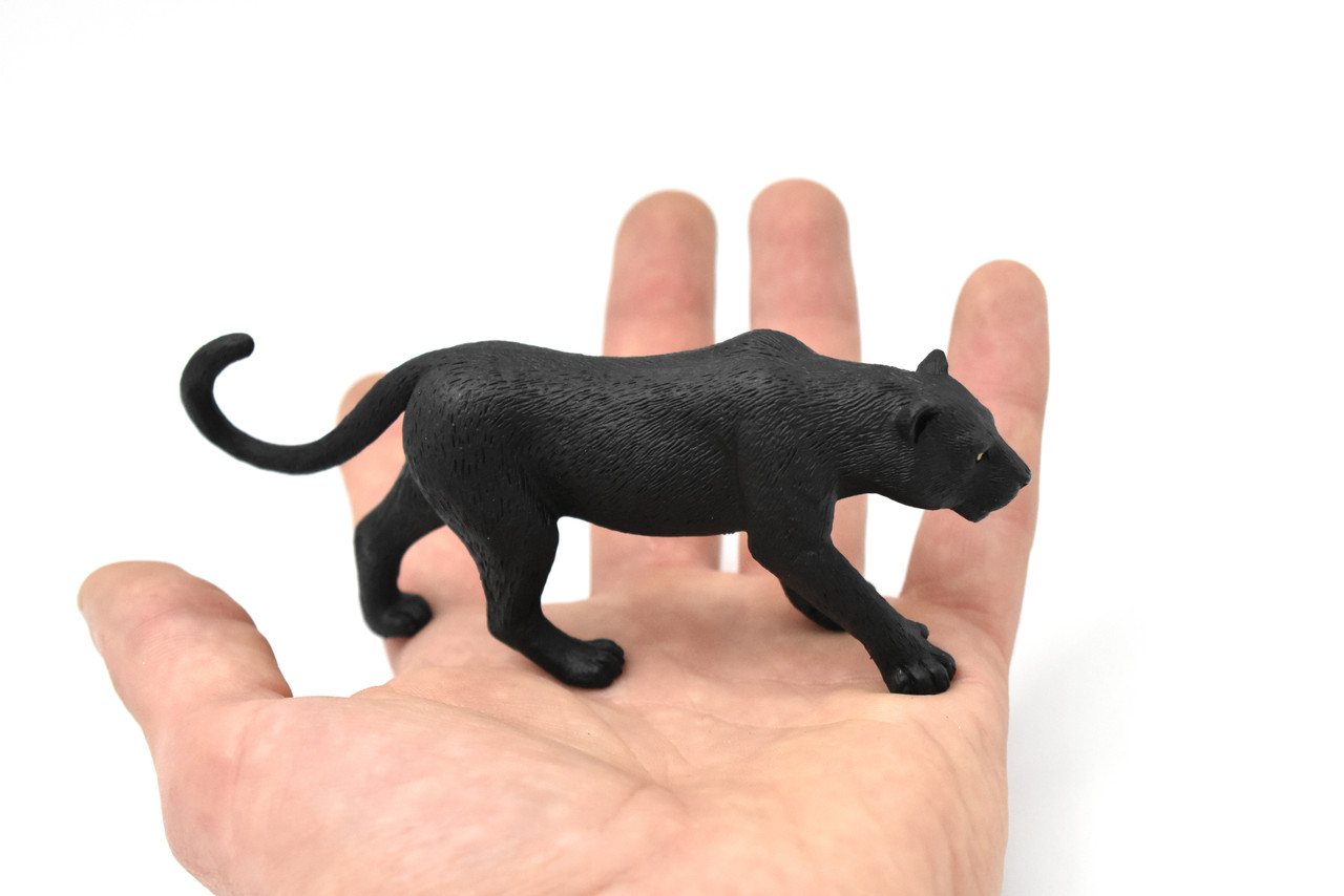 Panther, Realistic Toy Model Plastic Replica Animal, Kids Educational Gift  5" M078 B644