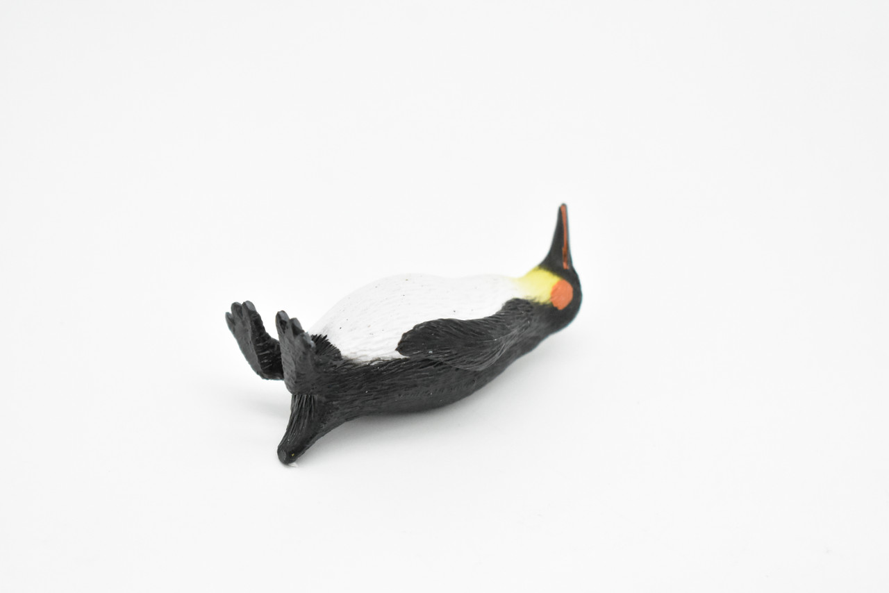 Penguin, Emperor, Museum Quality Plastic Reproduction, Hand Painted    2 1/2"   OK24 B619   