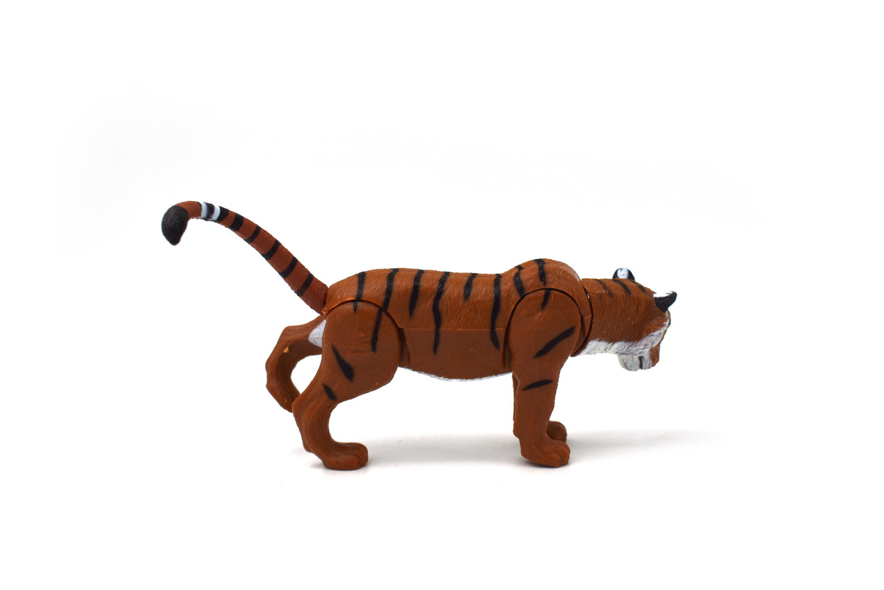 Tiger Realistic Toy Model Plastic Replica Animal, Kids Educational Gift    5.5"  F051B126