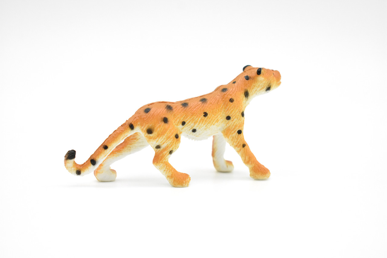 Leopard, Realistic Toy Model Plastic Replica Animal Kids Educational Gift  2 1/2"  F1031 B81