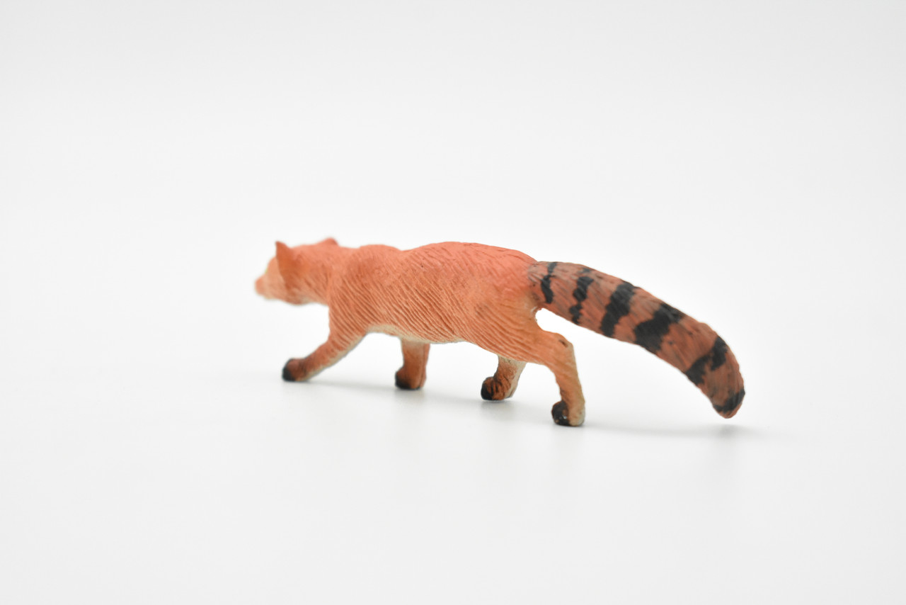Mongoose Ring-Tailed Plastic Educational Toy, Kids, Realistic Figure, Lifelike Model, Figurine Replica Gift 3" F1076 B175