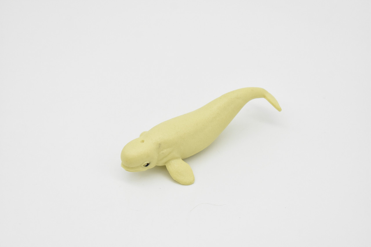 Beluga Whale, Very Nice Plastic Replica, 3"  -   F1103 B203