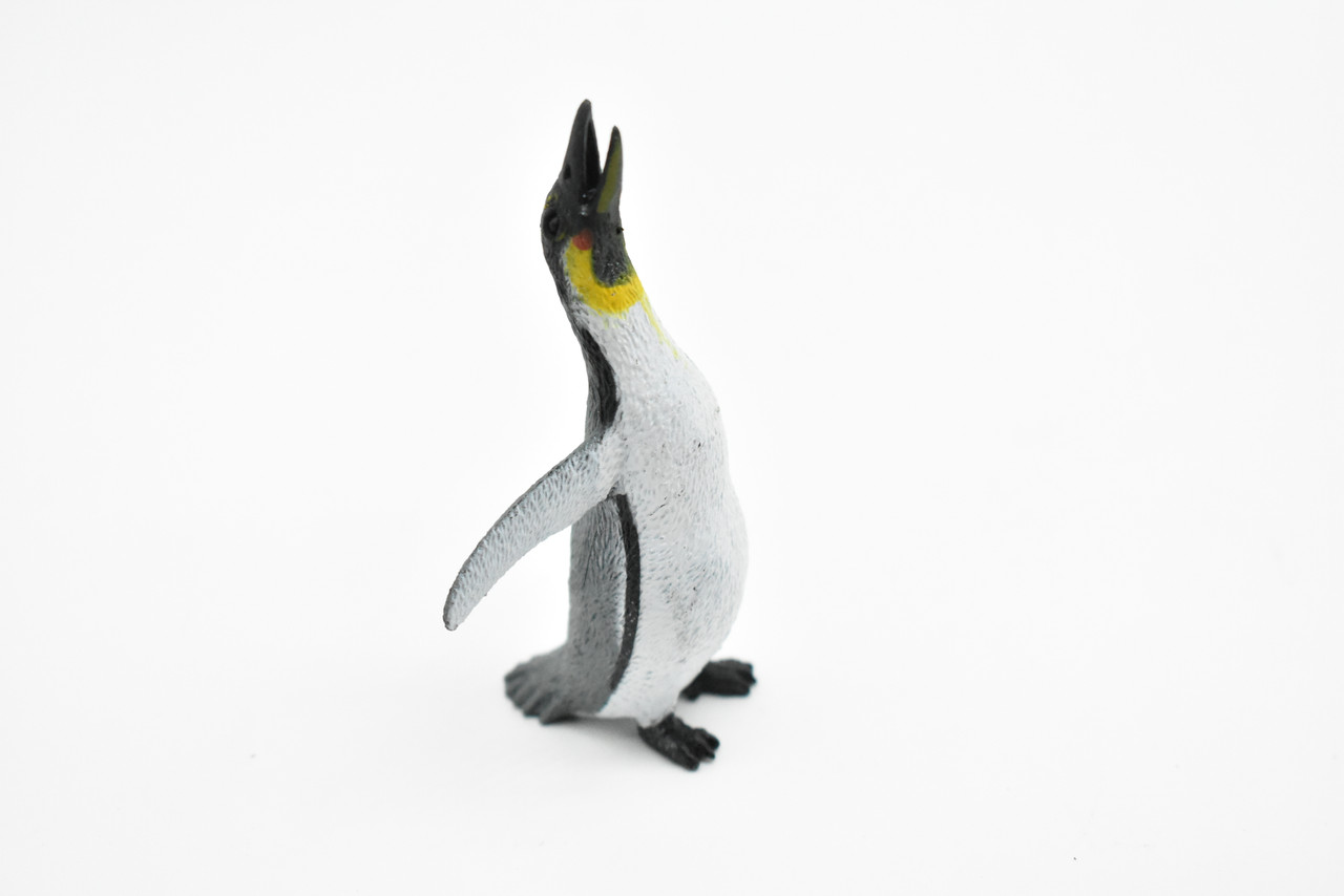 Penguin, Emperor, Very Nice Rubber Reproduction, Hand Painted    3"   F1110 B203