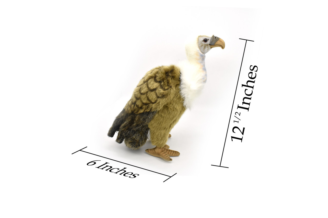 Vulture, Museum Quality Plush Bird  12 1/2-inch - F1232 B19