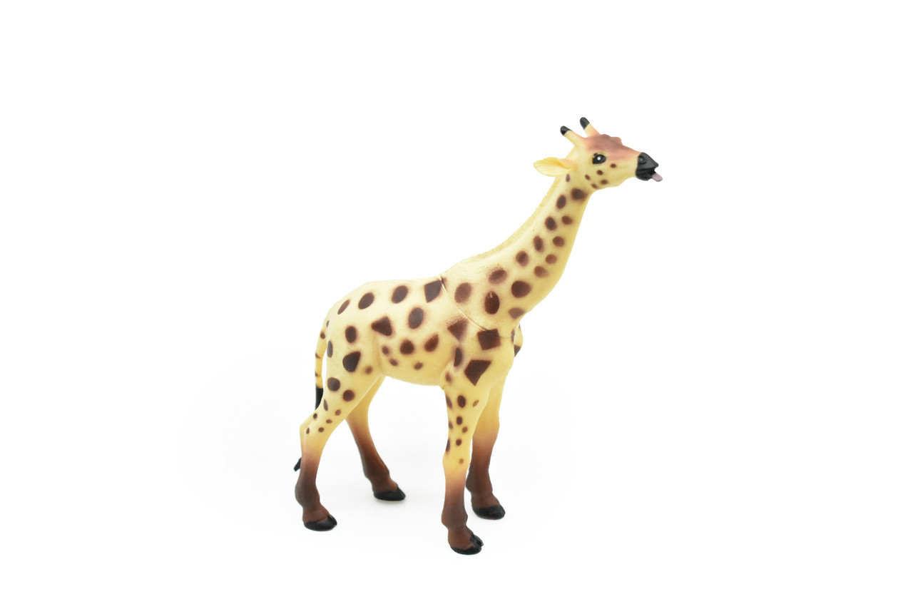 Giraffe, Plastic Toy Animal, Kids Gift, Realistic Figure, Educational Model, Replica,   6 1/2"   -   F155 B24