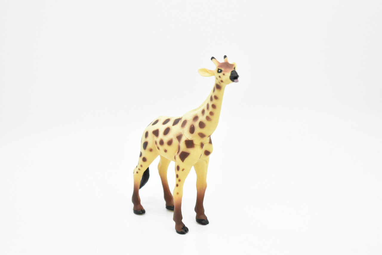 Giraffe, Plastic Toy Animal, Kids Gift, Realistic Figure, Educational Model, Replica,   6 1/2"   -   F155 B24
