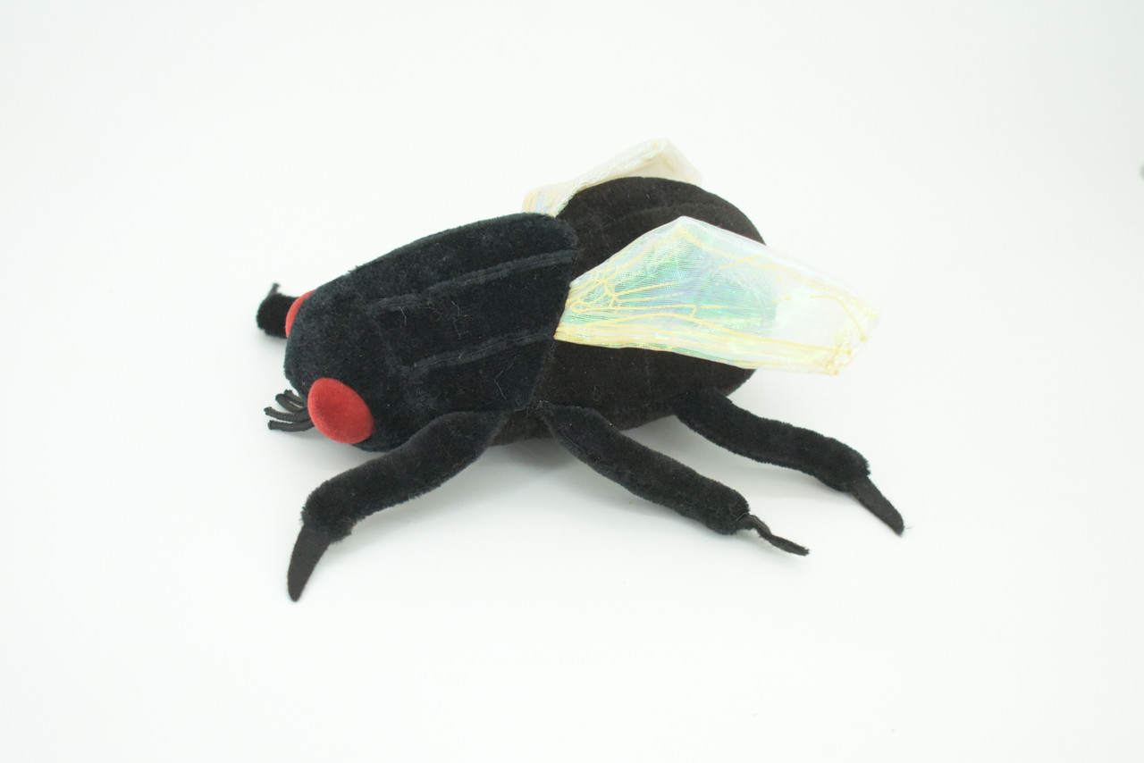 Fly, House Fly, Musca domestica, Domestic fly, Plush Design, Educational, Figure, Replica, Gift,    6"    F1564 B137