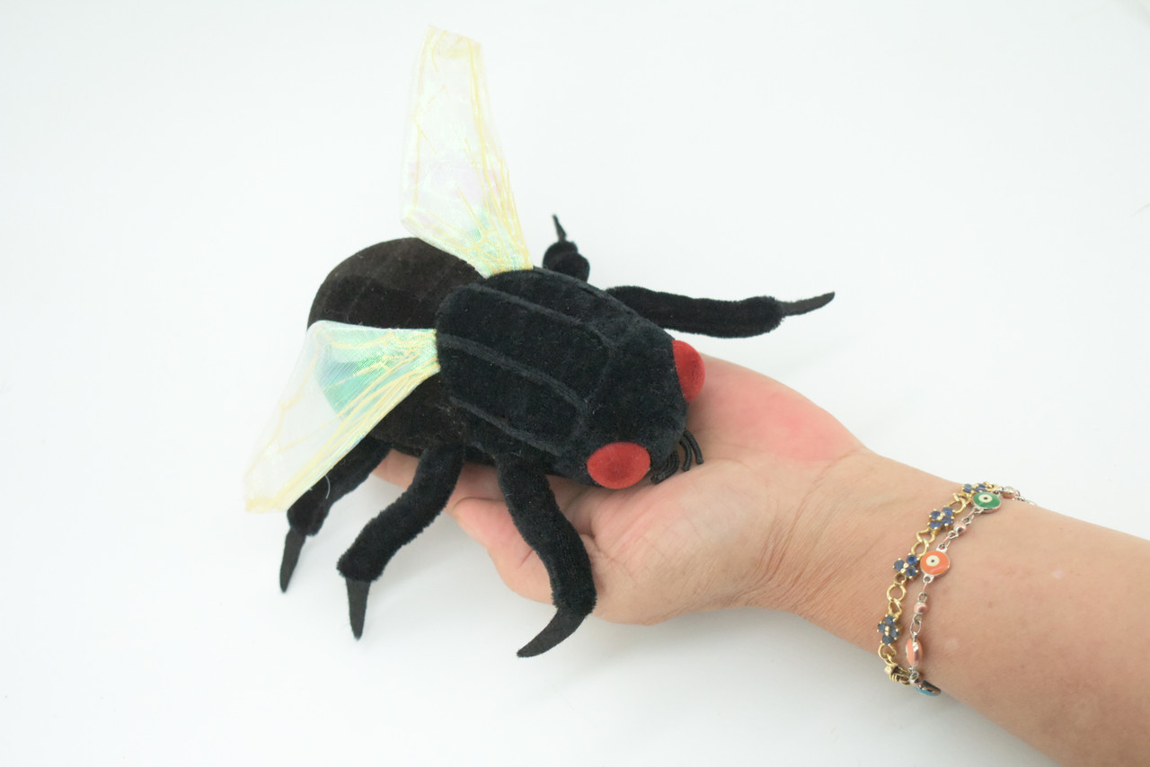 Fly, House Fly, Musca domestica, Domestic fly, Plush Design, Educational, Figure, Replica, Gift,    6"    F1564 B137