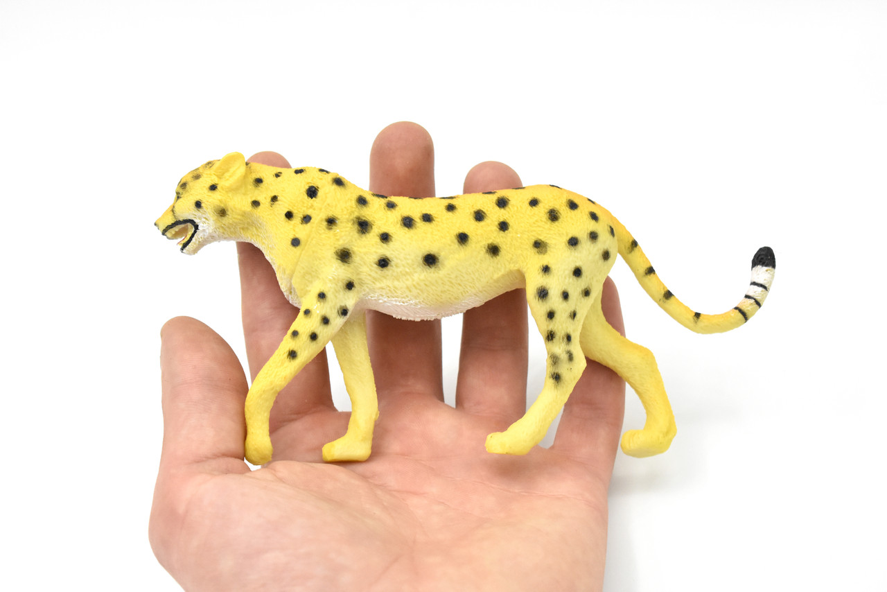 Cheetah, Realistic Toy Model Plastic Replica Animal Kids Educational Gift 7" F156 B24