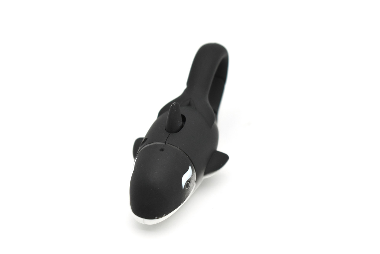 Orca Killer Whale Carabiner Clip Flashlight 4 inches long - F1577 B127