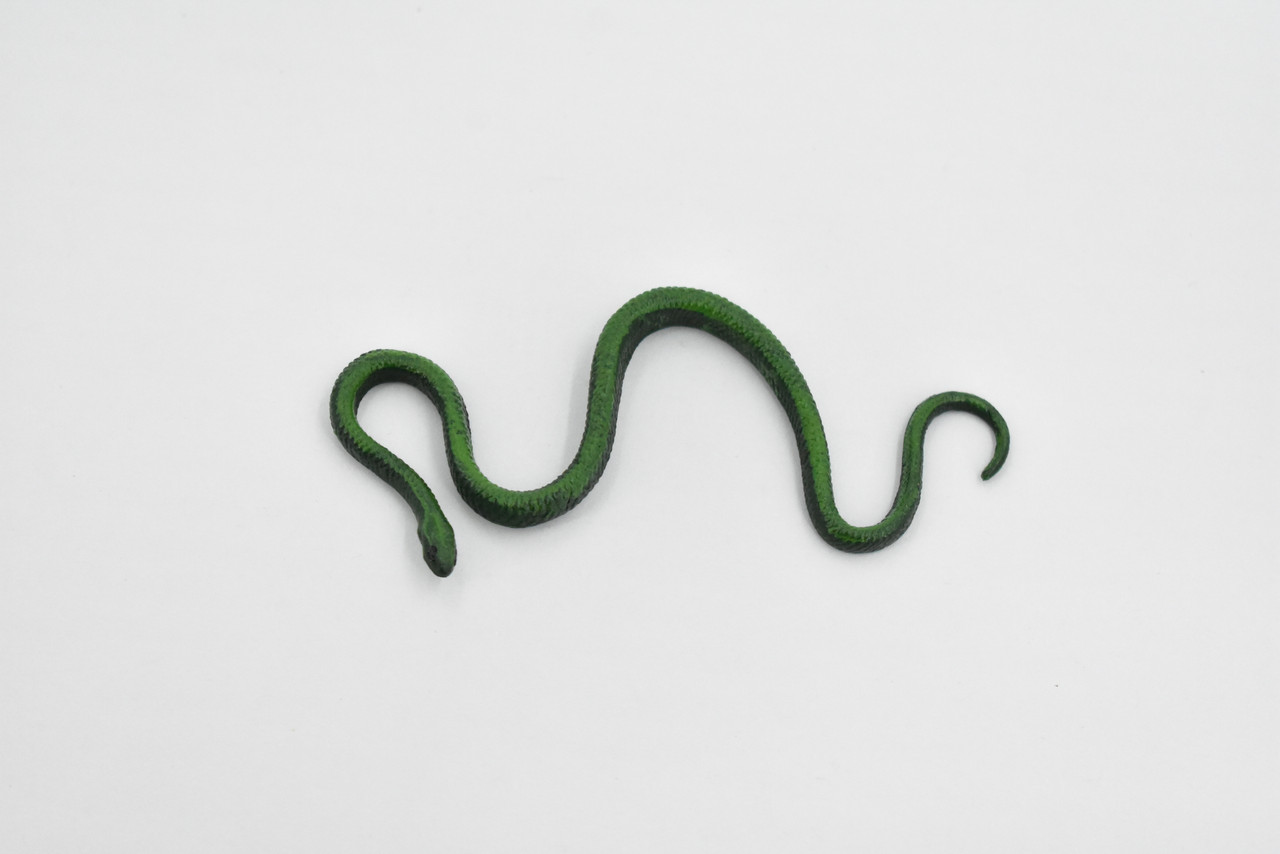Water Moccasin Snake, Rubber Reptile, Educational, Realistic, Figure, Lifelike Model, Figurine, Replica, Toys, Kids, Gift,     4 Inches.     F1750 B77