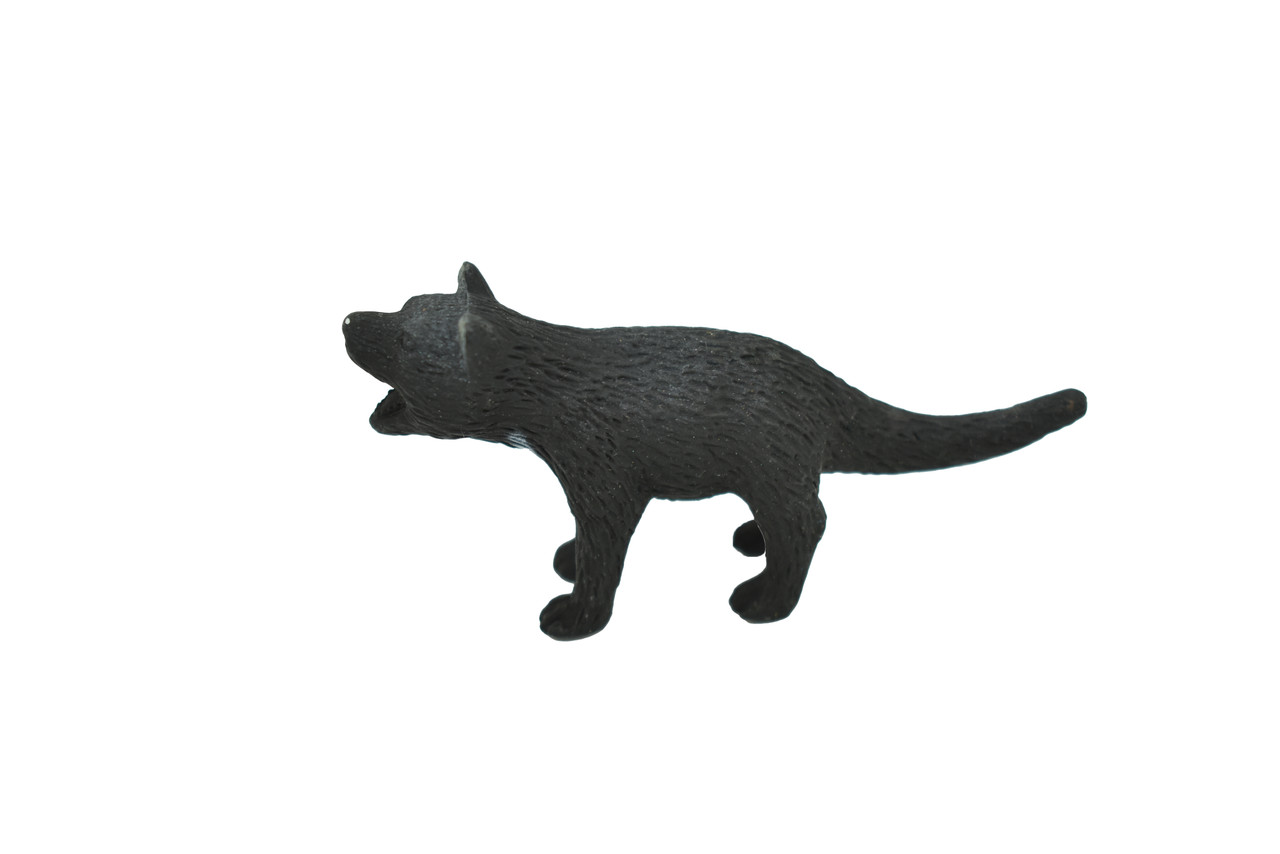 Tasmanian Devil, Tassie devil, Marsupial, Very Nice Rubber Design, Educational Design, Lifelike, Diorama Model, Replica, Toy, Kids,  2 1/2  Inches
