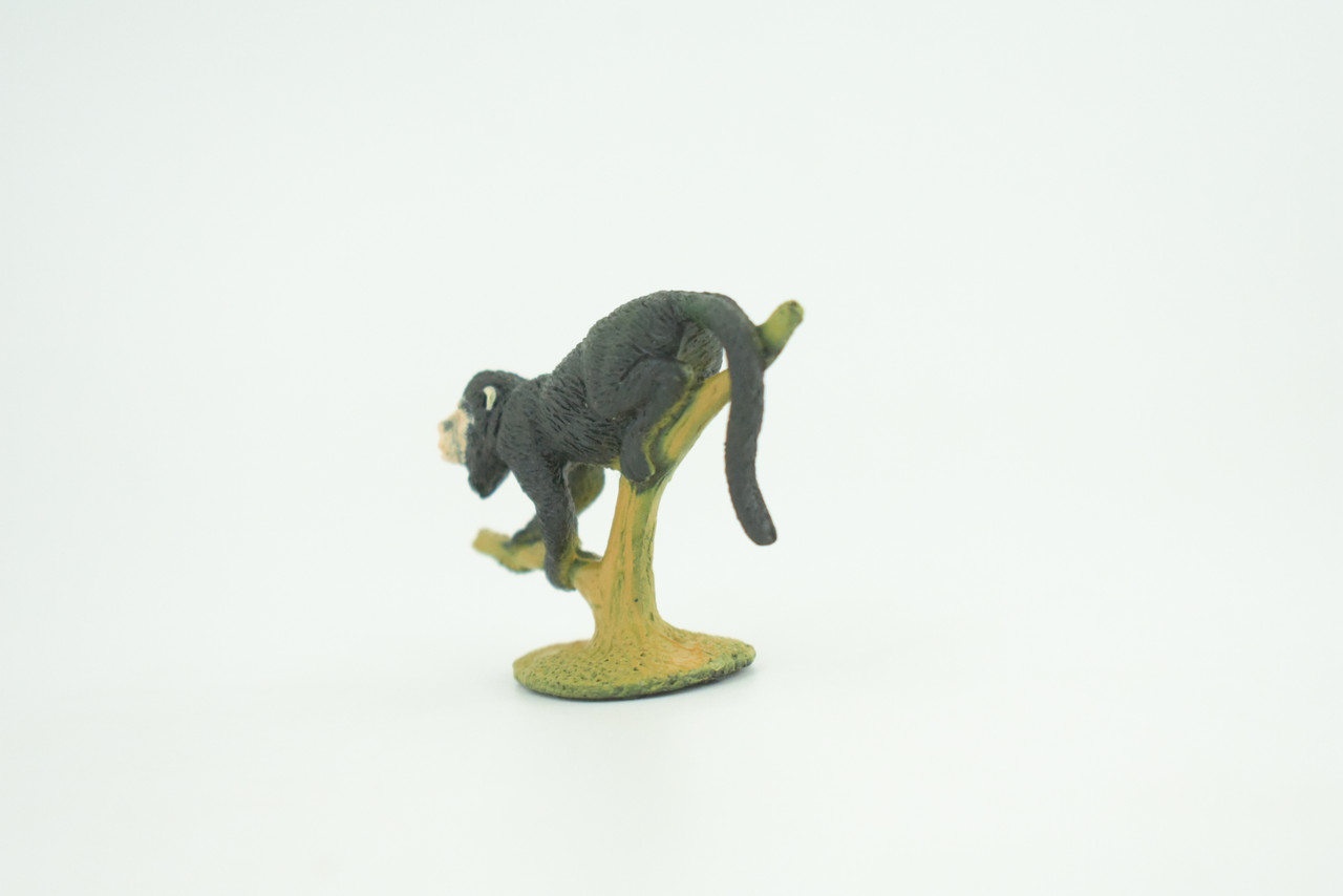 Capuchin Monkeys, Cebinae, Primates, Rubber Animal Toy, Educational, Realistic Figure, Lifelike, Model, Toys, Gift,     2 1/4 Inches. F1774 B129