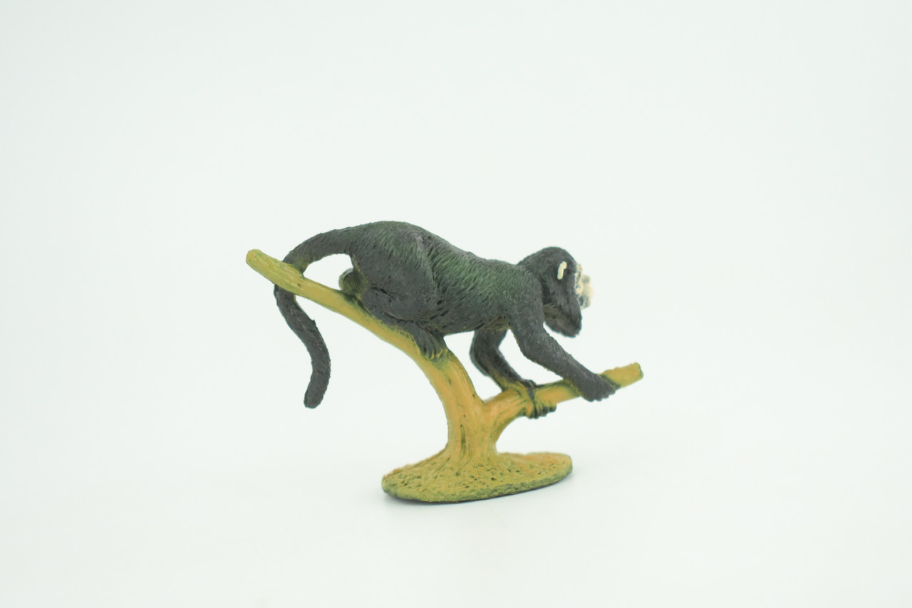 Capuchin Monkeys, Cebinae, Primates, Rubber Animal Toy, Educational, Realistic Figure, Lifelike, Model, Toys, Gift,     2 1/4 Inches. F1774 B129