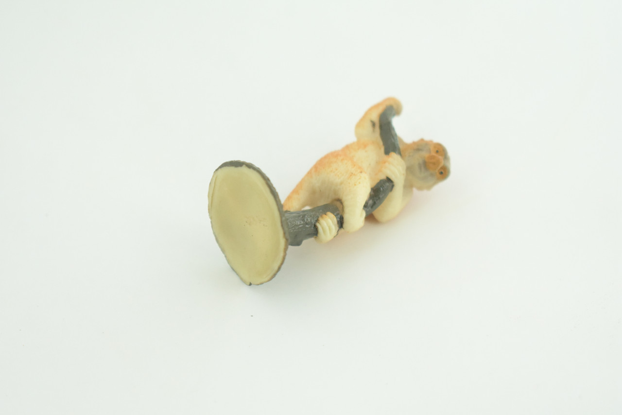 Proboscis Monkey, Long-nosed monkey, Rubber Primate, Animal, Educational, Realistic Figure, Lifelike, Model, Toys, Gift,     2 Inches.    F1778 B129