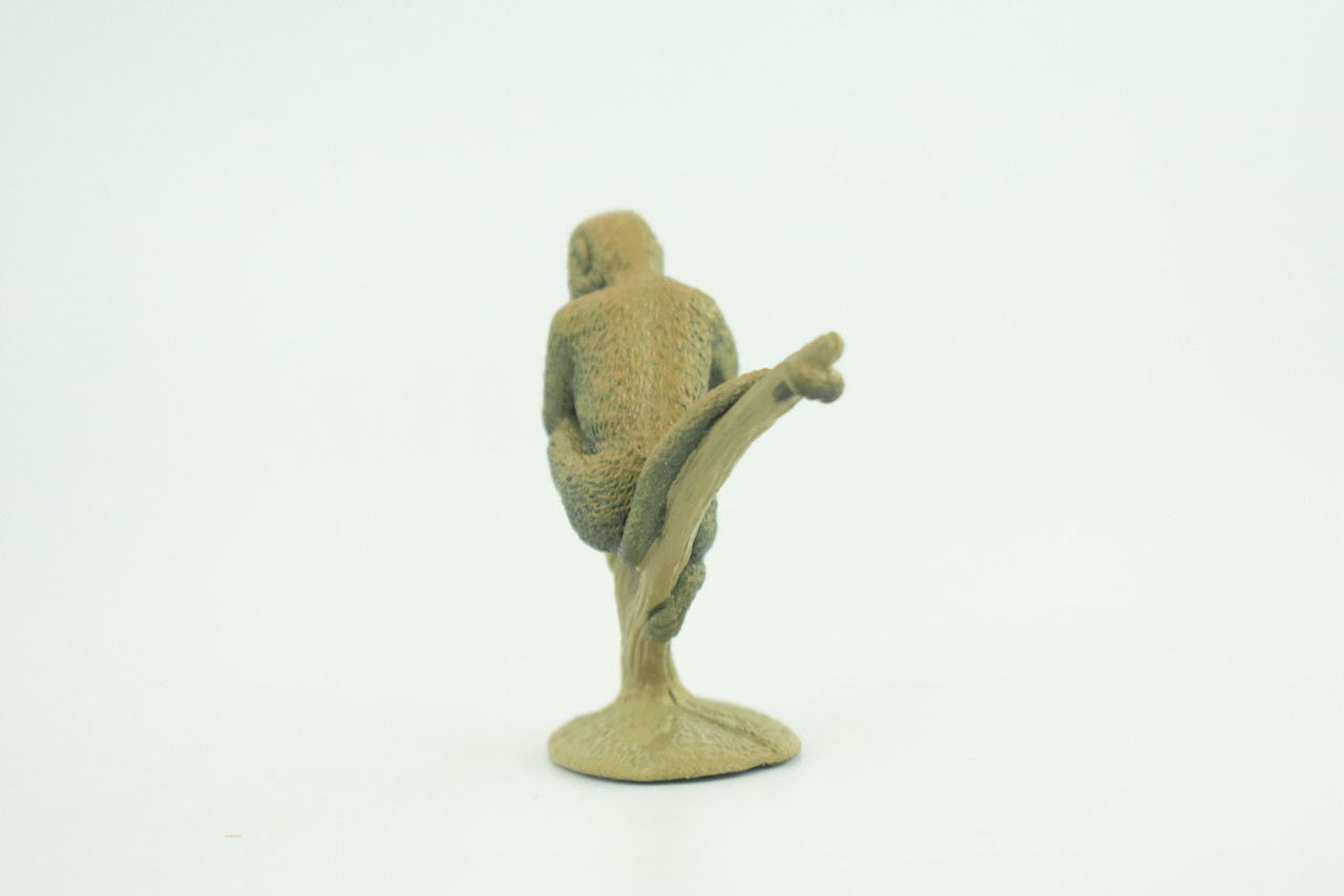 Rhesus Monkey, Rhesus Macaques, Rubber Primate, Animal, Educational, Realistic Figure, Lifelike, Model, Toys, Gift,    2 inches tall.     F1780 B122
