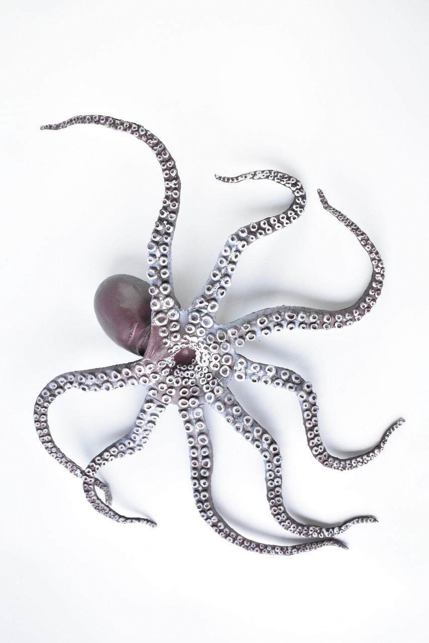 Octopus, with poseable tentacles, Octopodes, Octopoda, Octopi, Ocean, Deep Sea, Rubber Figure, Toy Figure, Kids, Educational, Gift,     22"    F1813 BB64 