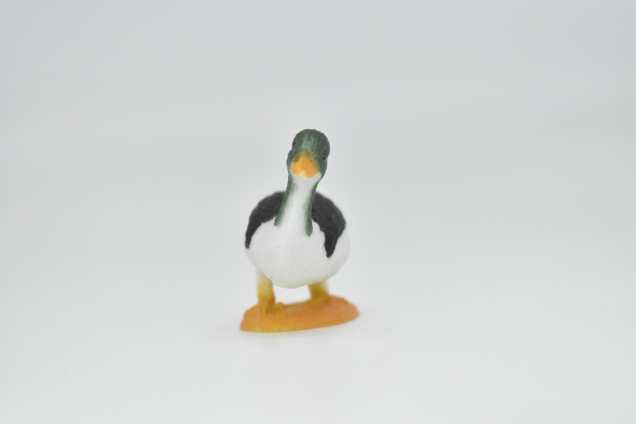 Duck, Mallard Toy, Very Nice Plastic Model, Hand Painted    1 1/2"    F1848 B238