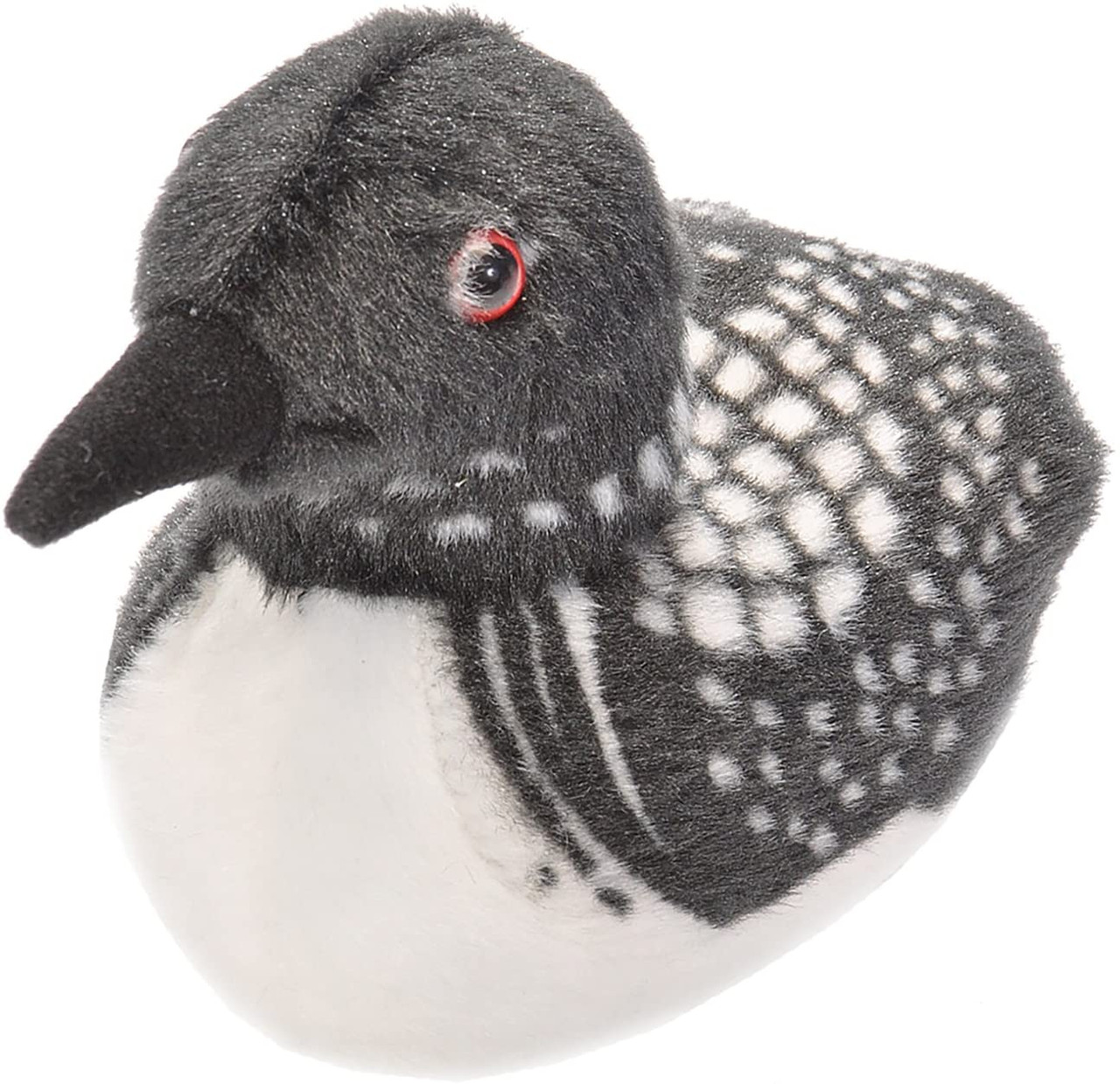 Loon, Plush Bird, Realistic, Sound Audubon Birds Series, Lifelike, Stuffed, Soft, Educational, Toy, Kids, Gift,         7"     F1889 B324