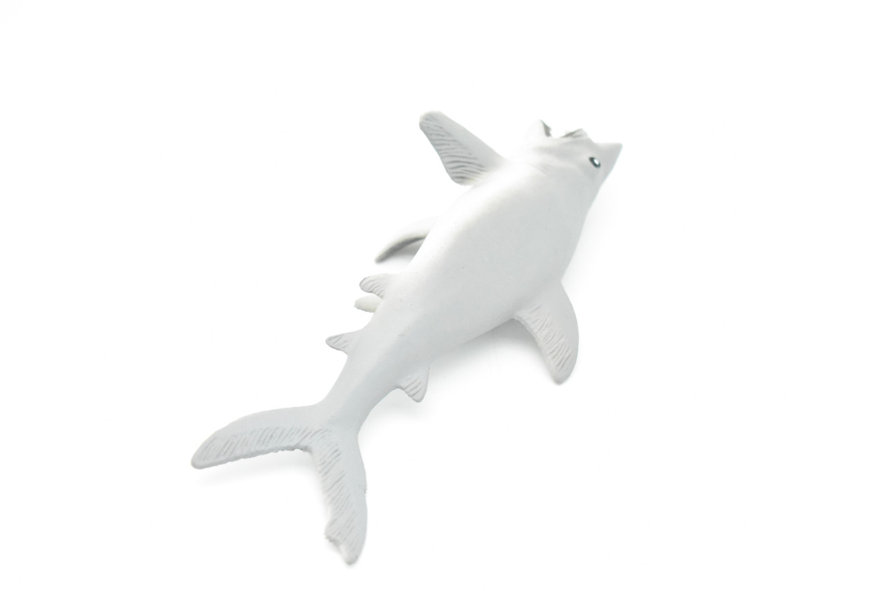 Great White Shark, Very Nice Hollow Rubber Replica     6"   -   F1899 B20