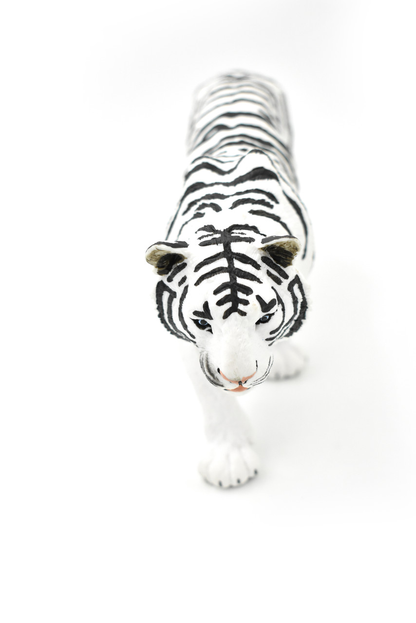 Tiger, Siberian, White, Museum Quality Plastic Replica  10 inches  -  F1999 B357