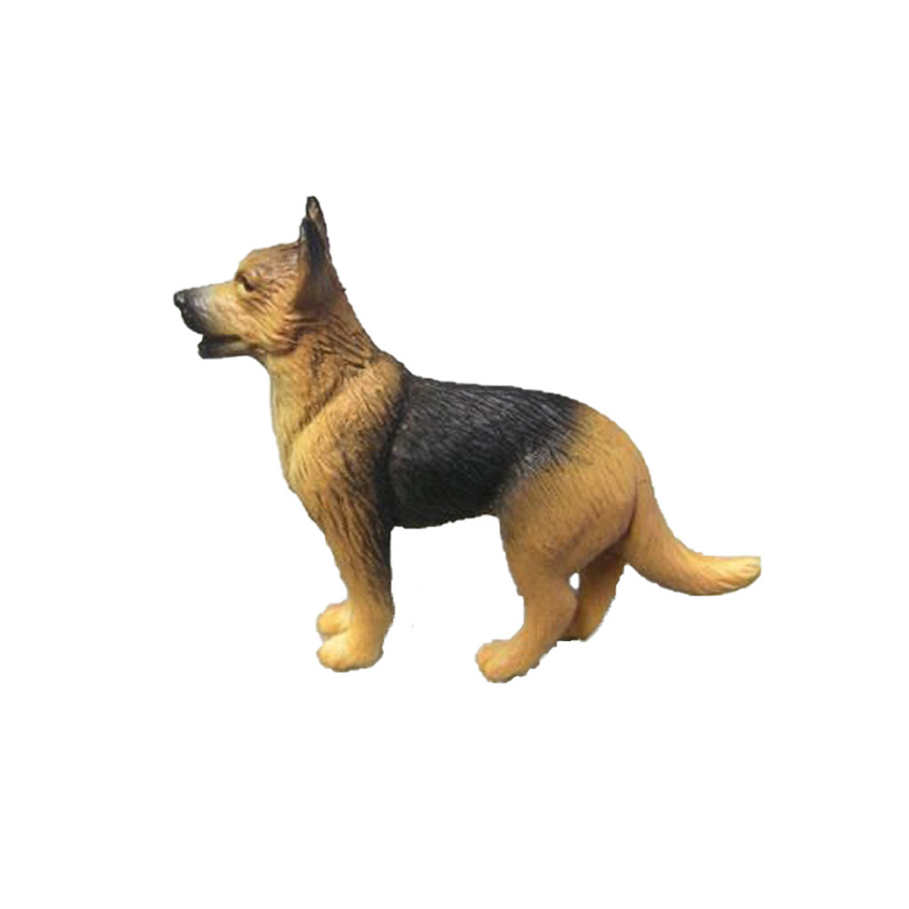 German Shepherd Dog plastic 1 7/8 inches long - F4262 B375 - Collectible  Wildlife Gifts