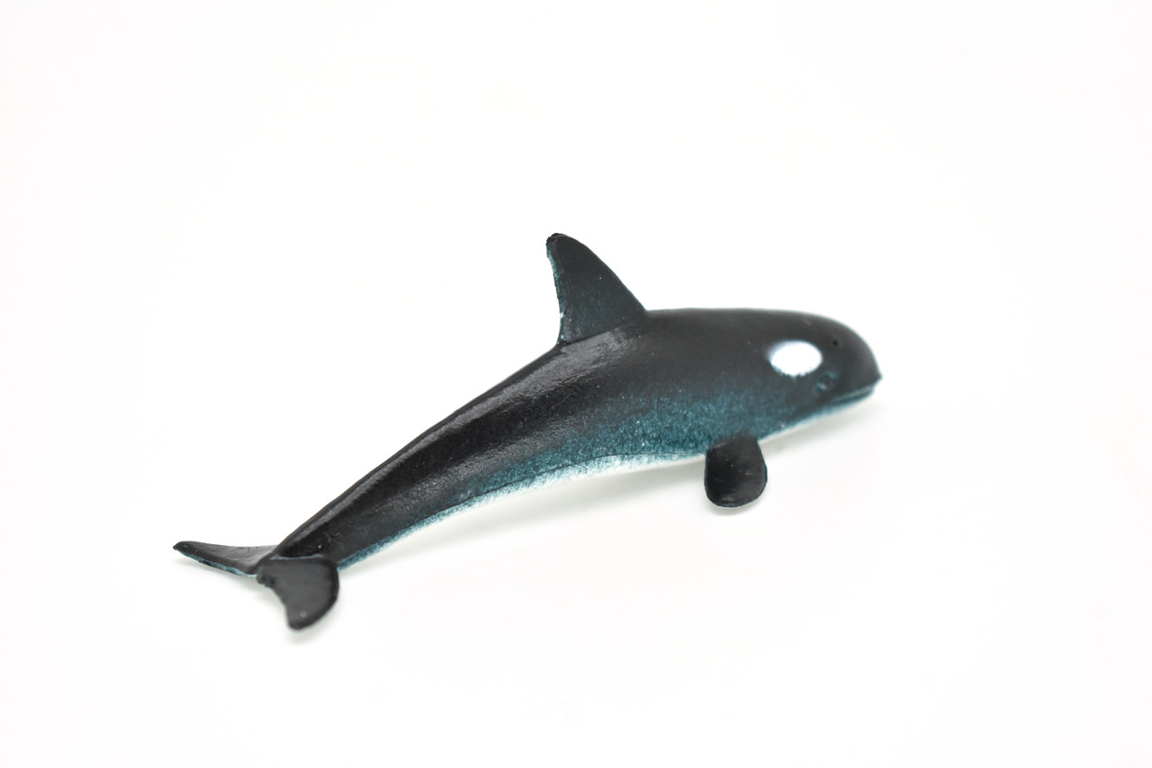 Orca, Killer Whale, Very Nice Rubber Replica 3-inch  - F218 B36