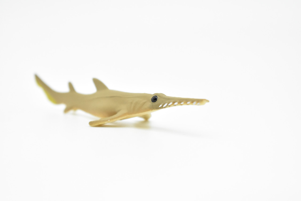 Sawshark, Sawtooth Shark, Sawfish, Realistic Toy Model Plastic Replica, Kids Educational Gift   3.75"   F231 B76