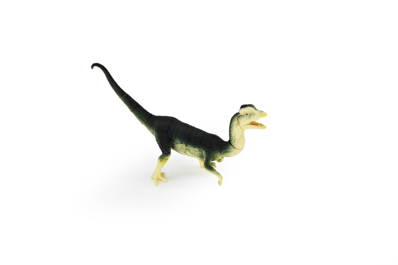 Dilophosaurus Dinosaur, 3D Puzzle Very Nice Plastic Replica   4 1/2 long  -  F3036 B333