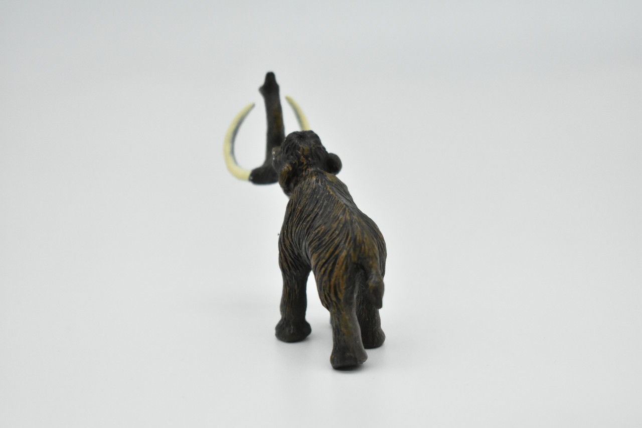 Woolly Mammoth, Ice Age Mammal, Realistic Plastic Toy Model 2 1/2"    F3132 B224