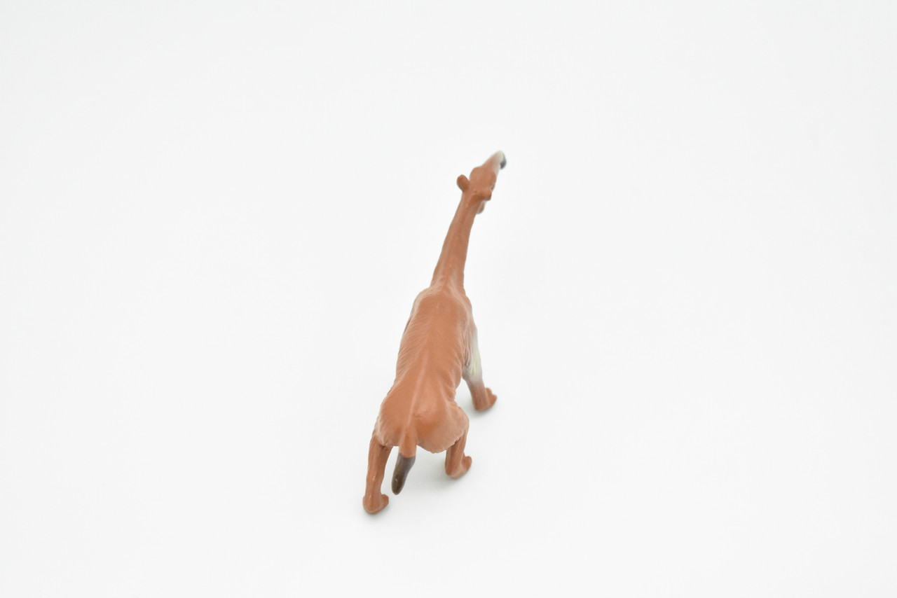 Macrauchenia, Long Neck Llama, Ice Age Mammal, Educational, Realistic, Hand Painted, Figure, Lifelike Model, Gift,  3"    F3133 B224