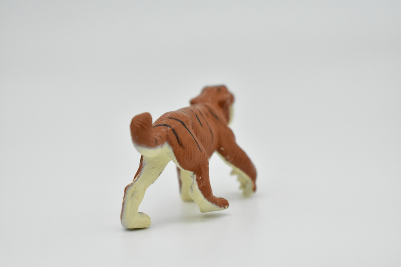 Saber-toothed Cat, Smilodon, Ice Age Mammal, Educational, Realistic, Hand Painted, Figure, Lifelike Model, Gift,   2 Inches.    F3134 B224