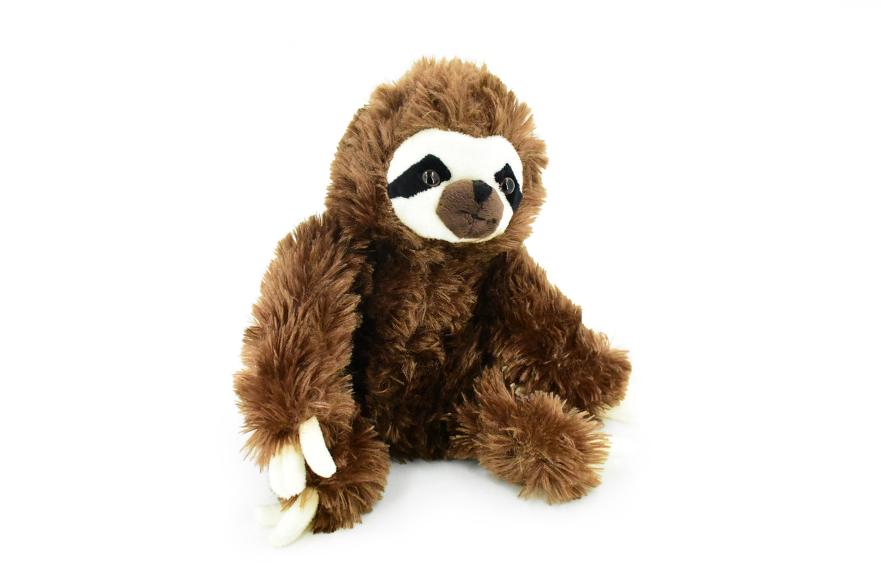 Sloth, Stuffed Animal, Educational, Plush Realistic Figure, Lifelike Model, Replica, Gift,    10"   F3269 B397