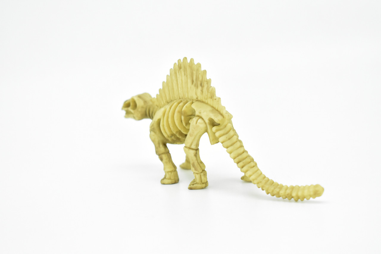 Dimetrodon Dinosaur, Skeleton, Very Nice Plastic Replica    5 1/2"   -   F3292 B66