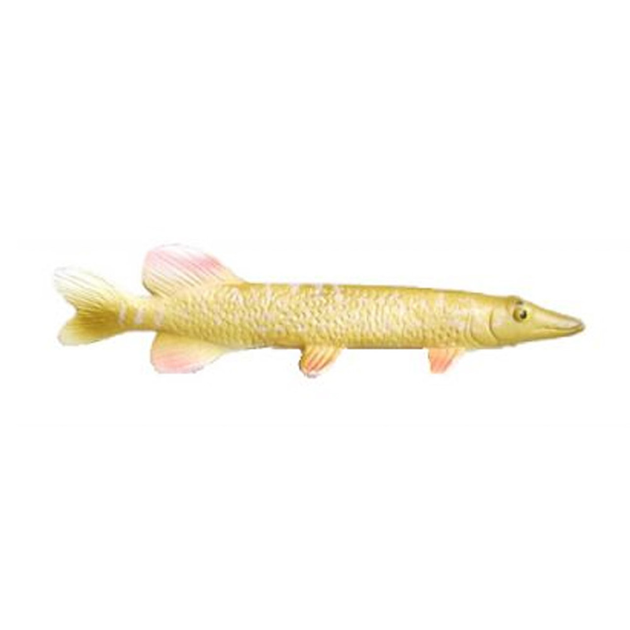 Northern Pike Plastic Fish realistic 3 1/2 inches long - F3429 B89